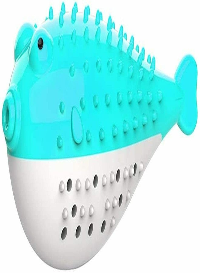 Pups&Pets Pet Cat Kitten TPR Puffer Fish Toothbrush Catnip Molar Soft Bite Chew Play Toy - Color May Vary - Image 3